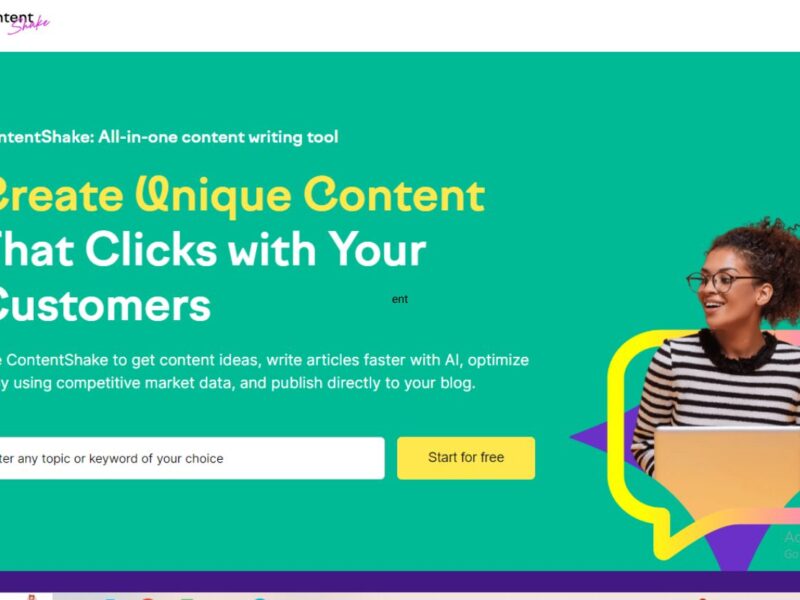 ContentShake: All-in-one content writing tool