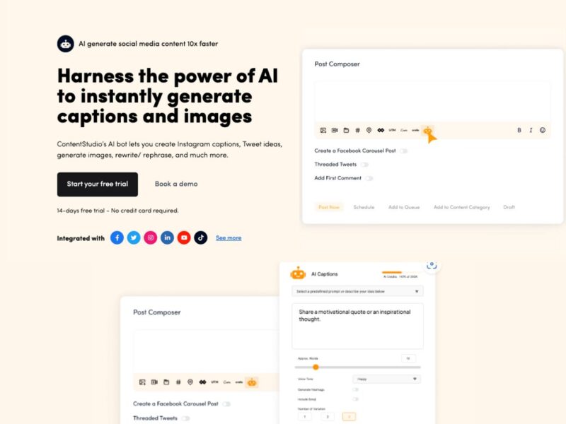 ContentStudio AI Bot: The AI-Powered Content Creation Tool That Will Save You Time and Effort