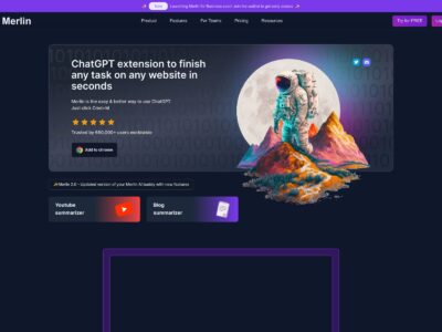 Merlin: The ChatGPT Extension That Will Make You Feel Like a Wizard