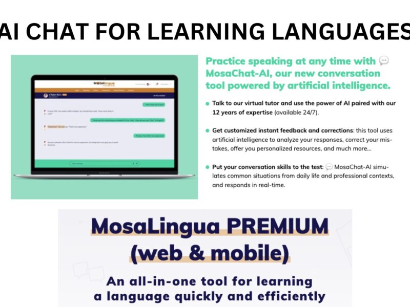 MosaChat-AI: Learn a Language Quickly and Efficiently with Our AI-Powered Chatbot