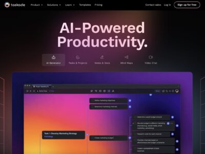 Taskade - AI-powered task manager and productivity tool