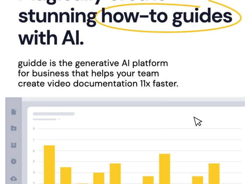 guidde - AI Solution for Onboarding, FAQs, and Video Documentation