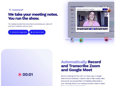 tl;dv: The AI-Powered Meeting Sidekick That Will Make Your Meetings More Productive