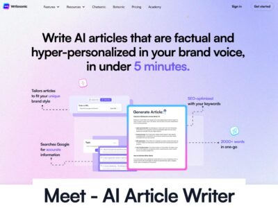 Writesonic's On-Brand AI Writer: Create Original Content That Speaks to Your Audience