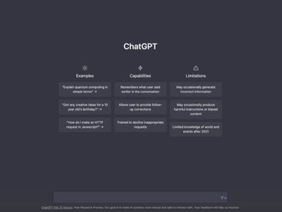 ChatGPT: A Powerful Language Model that Can Answer Your Questions