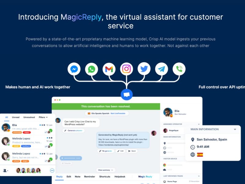 MagicReply: Fast and Accurate Answers for Customer Service Agents