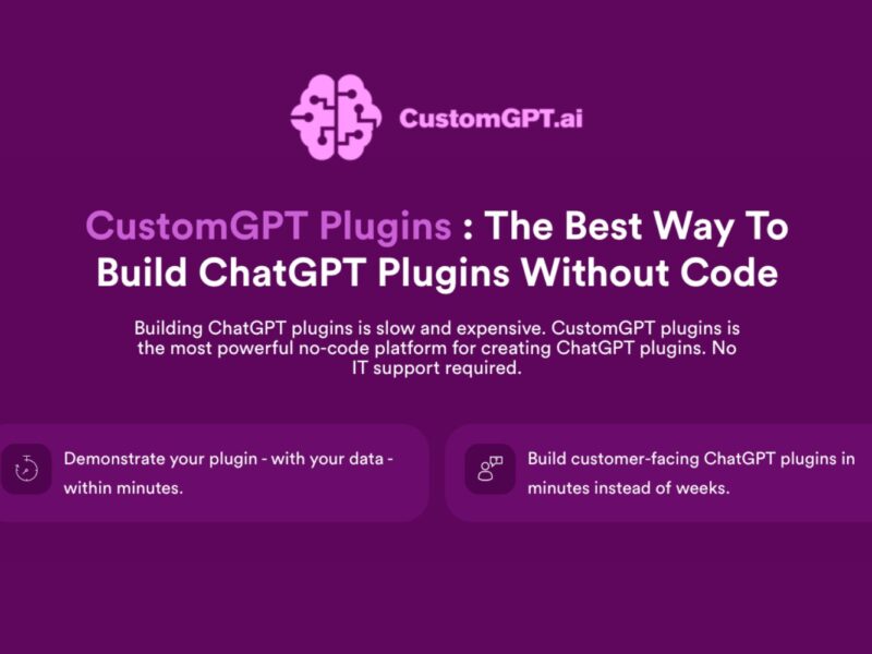 CustomGPT : Creates Your Own ChatGPT with ALL Your Business Content.