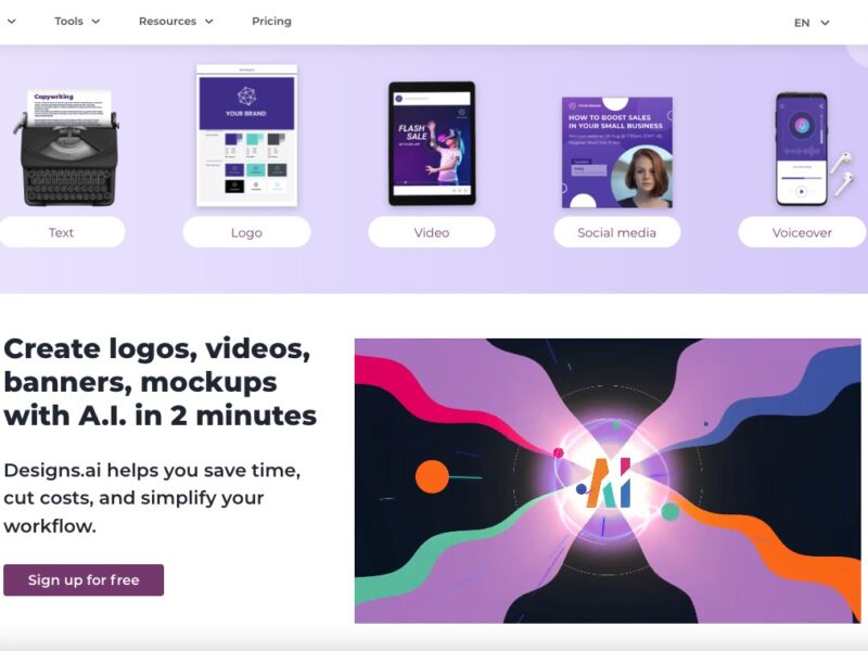 Designs.ai: Your One-Stop Creative Playground for All Your Design Needs