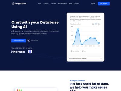 InsightBaseAI: Data Visualization for Smarter Decisions