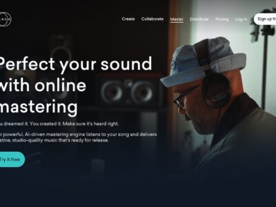 LANDR: AI Mastering Software That Revolutionizes Music Production