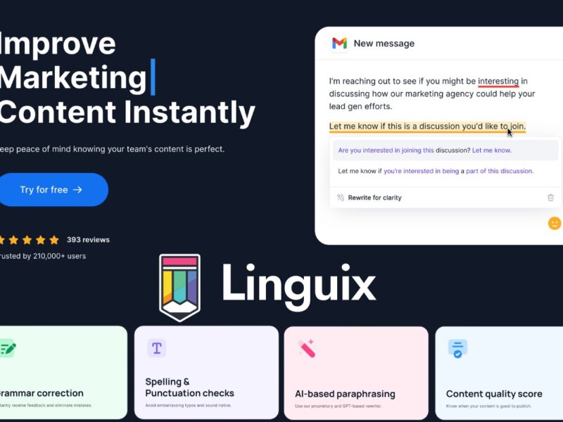 Linguix : Translates Your Writing to Improve Grammar and Style