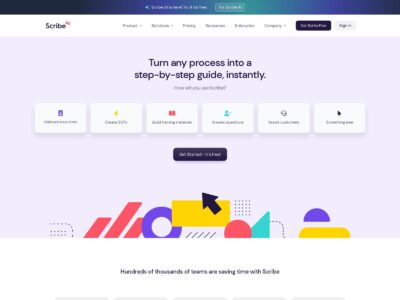 Streamline Your Workflow with Scribe: Create Easy How-To Guides in Minutes