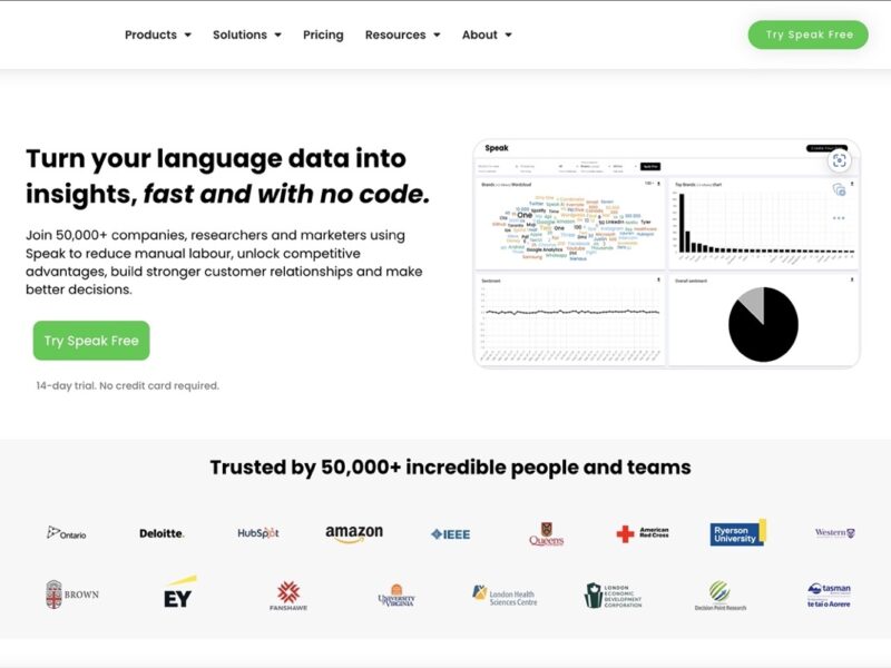 Speak AI: Simplifying Data Insights & Analysis