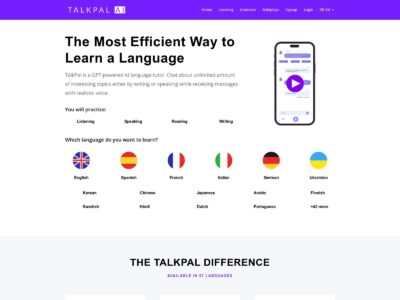 TalkPal: AI Language Tutor