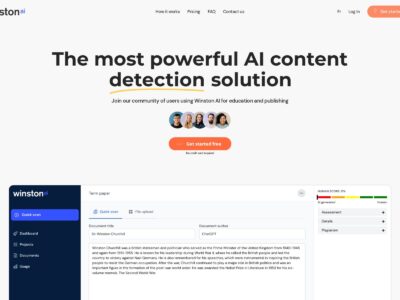 Winston AI: Your AI Content Detective