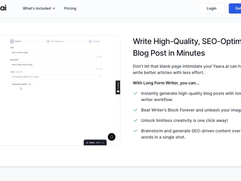 Yaara: The AI-Powered Writing Assistant That Will Make You a Better Writer