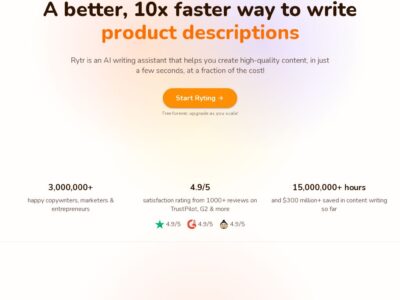 Rytr: The Versatile AI Writing Tool That Can Do It All